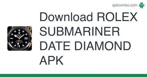 rolex watch apk|Download the Rolex Submariner Date Two.